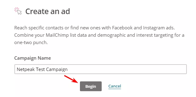 Интеграция на MailChimp с Instagram и Facebook - изображение 5