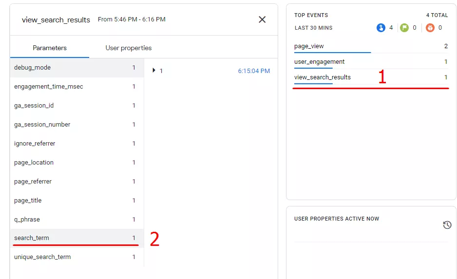 Site Search Tracking - проследяване на вътрешната търсачка с Google Analytics 4 - изображение 18