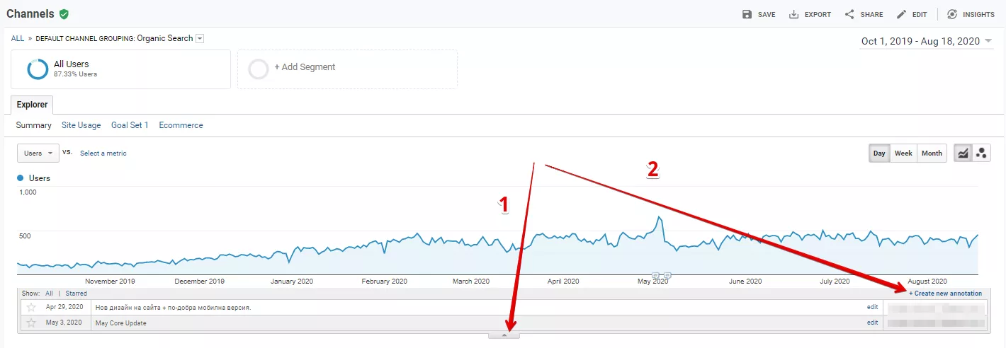 5 Трика за SEO Специалисти в Google Analytics - изображение 4