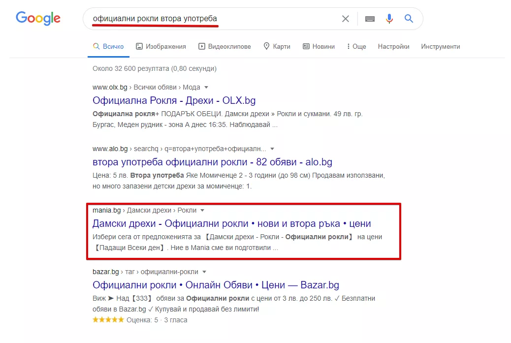 Що е то релевантност и релевантни страници - изображение 4