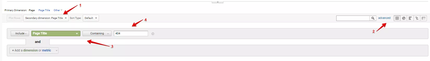 Проследяване на грешки 404 чрез Google Analytics или Google Tag Manager - изображение 6