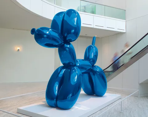 Jeff Koons baloon dog и бранда Bernardaud
