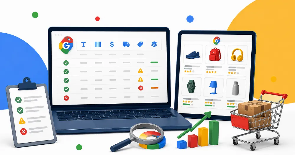 Оптимизация на Product Feed за Google Shopping: атрибути, грешки и добри практики