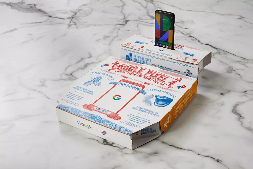 Google x Domino's