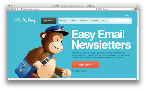 Интеграция на MailChimp с Instagram и Facebook - изображение 1