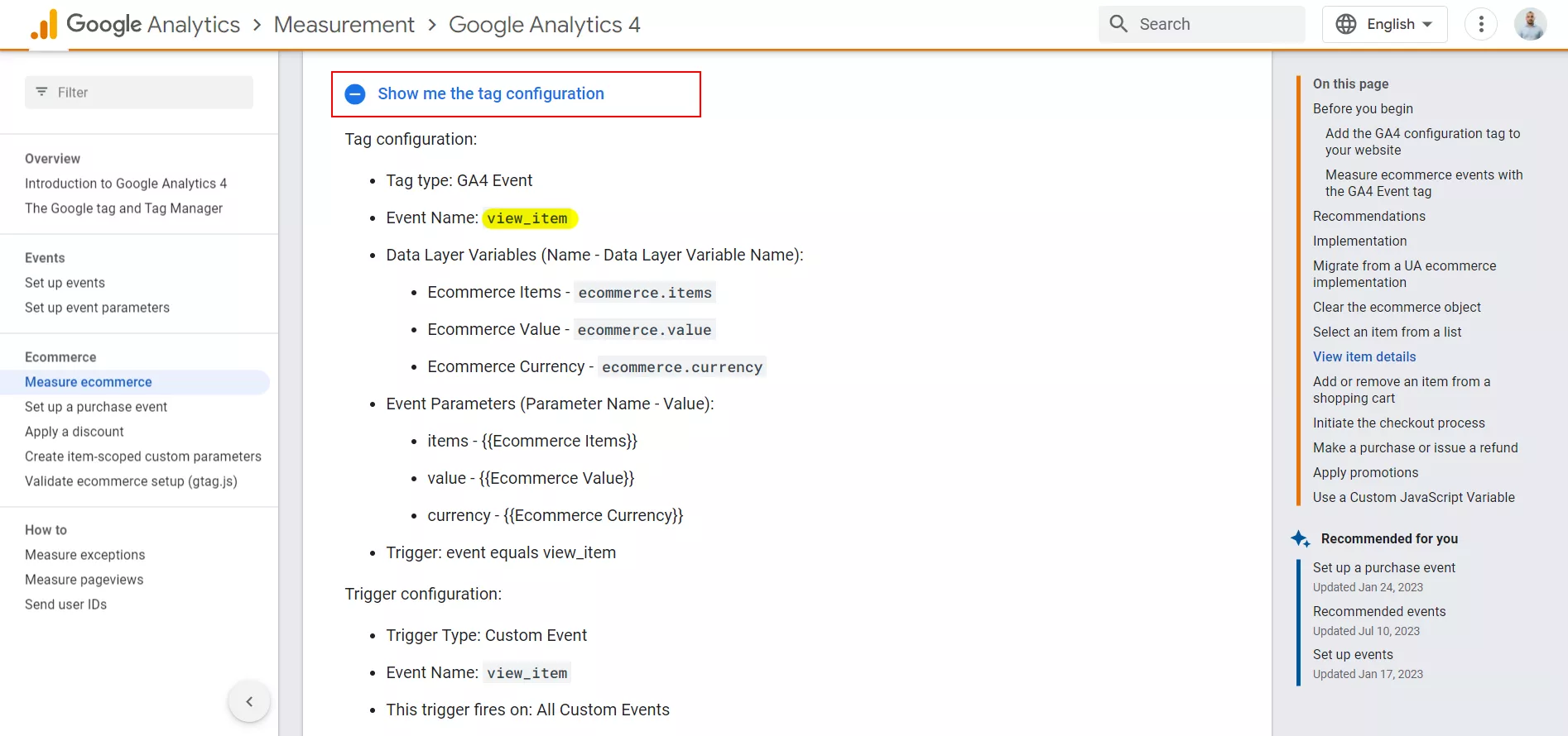 Ръководство: модерен подход за създаване на електронна търговия в Google Analytics 4 чрез Google Tag Manager - изображение 5
