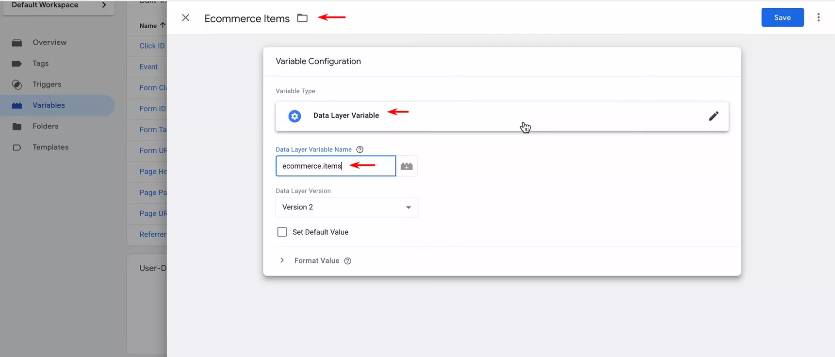 Ръководство: модерен подход за създаване на електронна търговия в Google Analytics 4 чрез Google Tag Manager - изображение 8