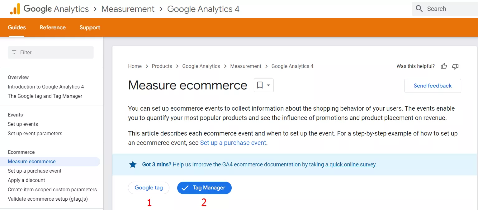 Ръководство: модерен подход за създаване на електронна търговия в Google Analytics 4 чрез Google Tag Manager - изображение 1