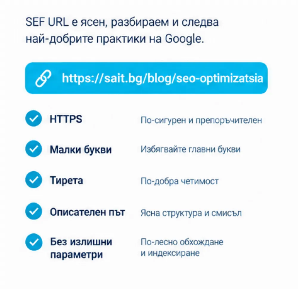 За инфраструктурата за обхождане на Google „сайт" означава уникален хост.